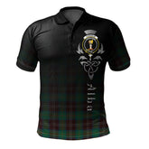 Clan Chisholm Hunting Ancient Tartan Polo Shirt - Alba Celtic Style KG39 Chisholm Hunting Ancient Tartan Tartan Polo